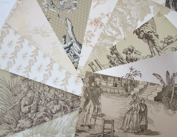 Ab49 Wallpaper Samples Toile Designs By Scrapexchange On