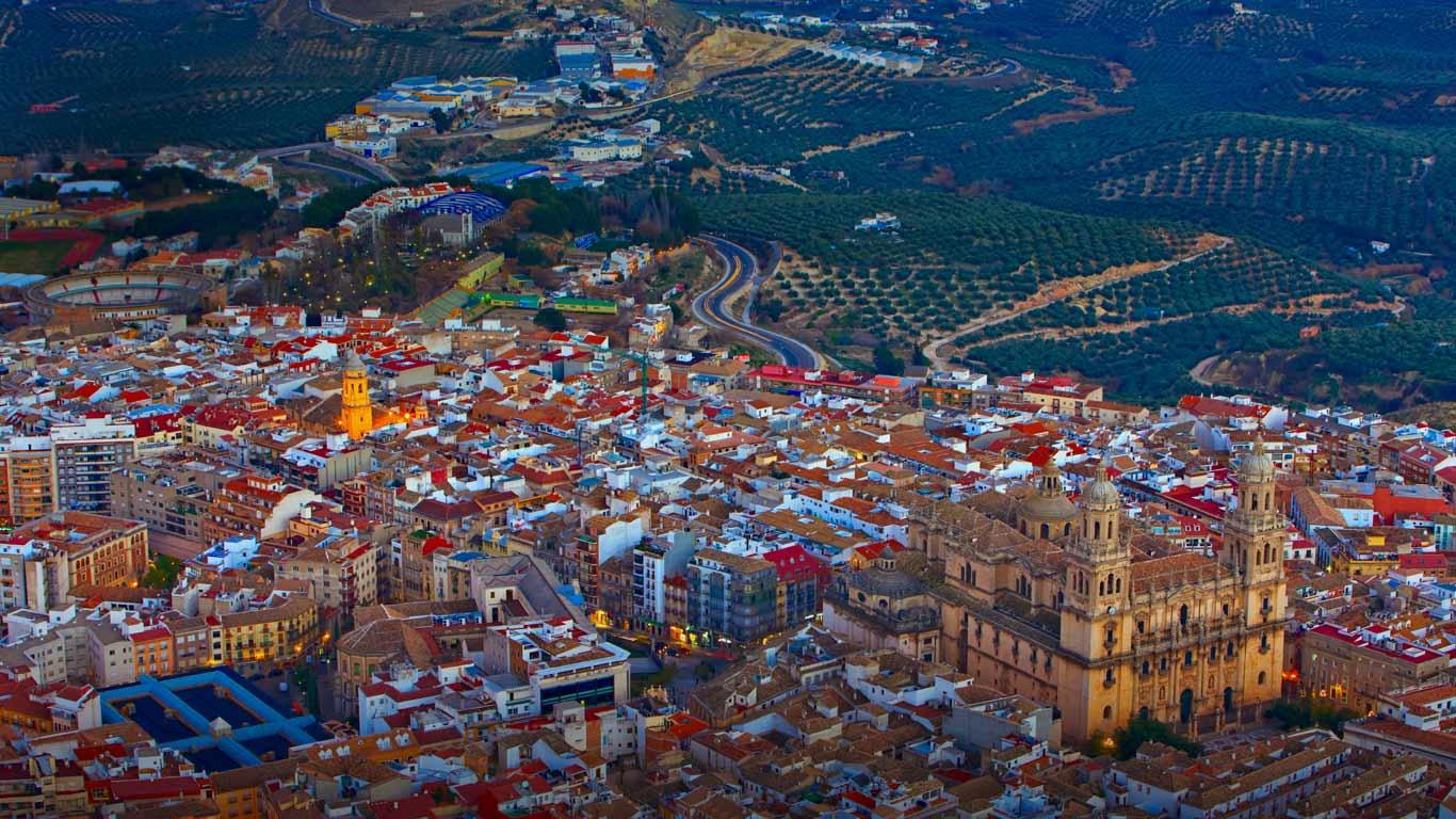 City Of Ja N In Andalucia Spain Rolf Hicker Photography