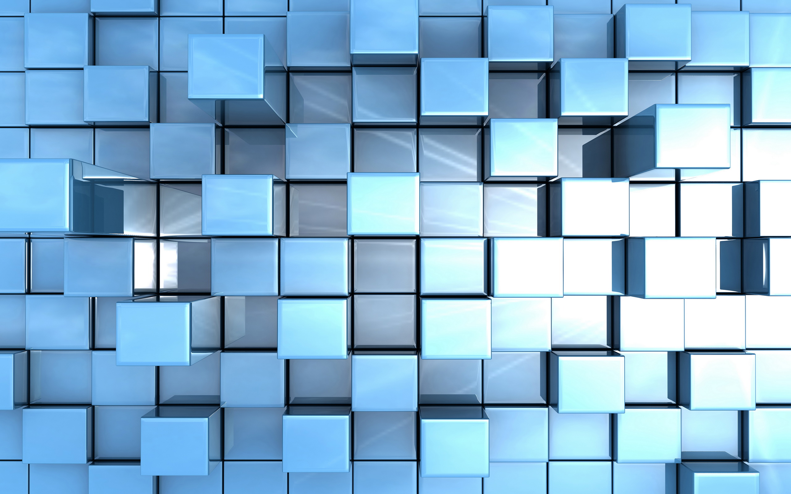 Cube Puter Wallpaper Desktop Background