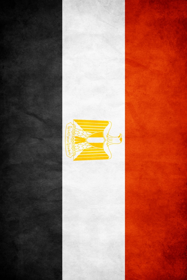 Egypt Flag download wallpaper for iPhone 640x960