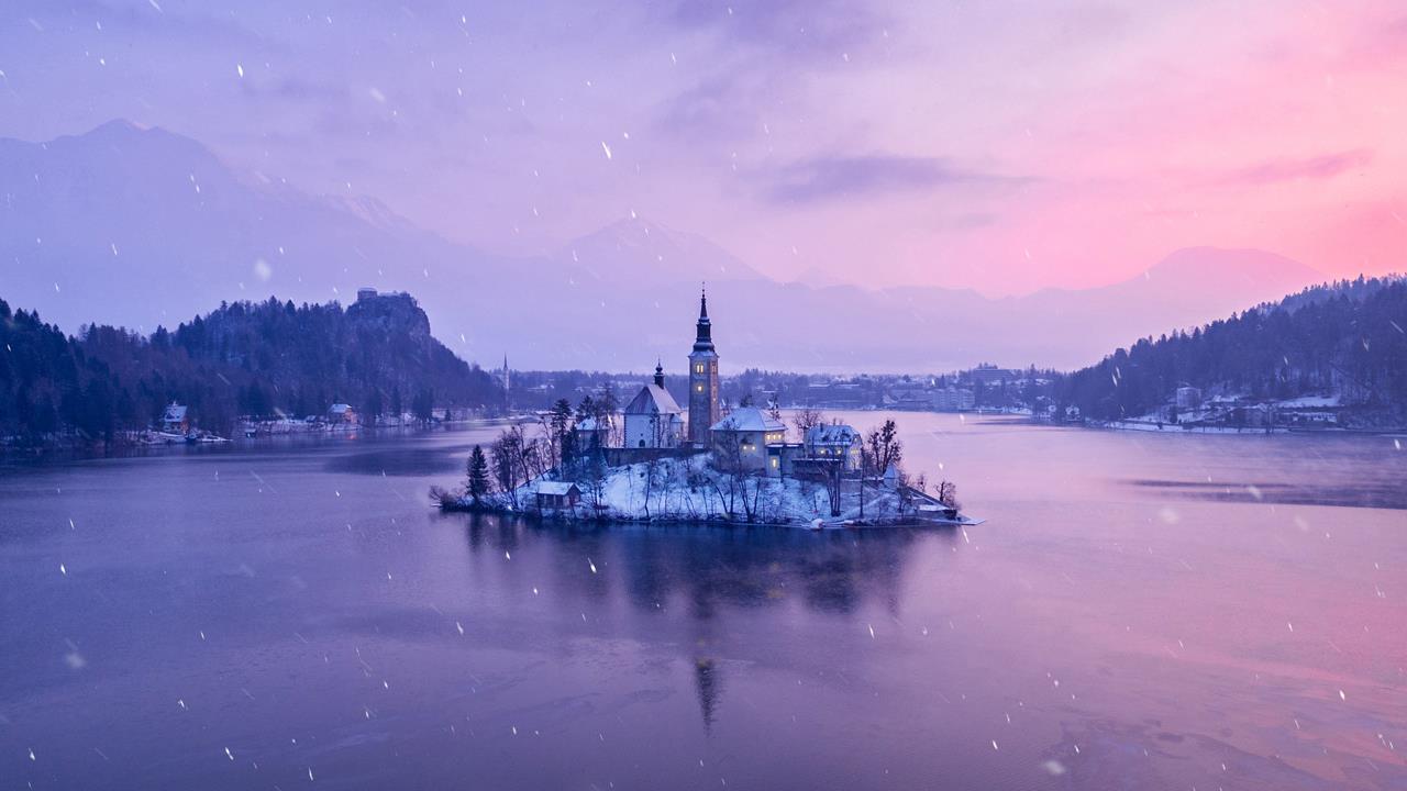 Lake Bled Wallpaper
