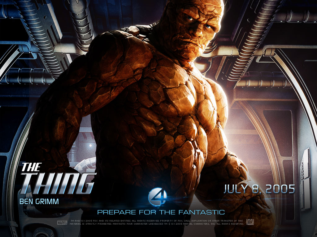 The Thing Fantastic Four Wallpaper