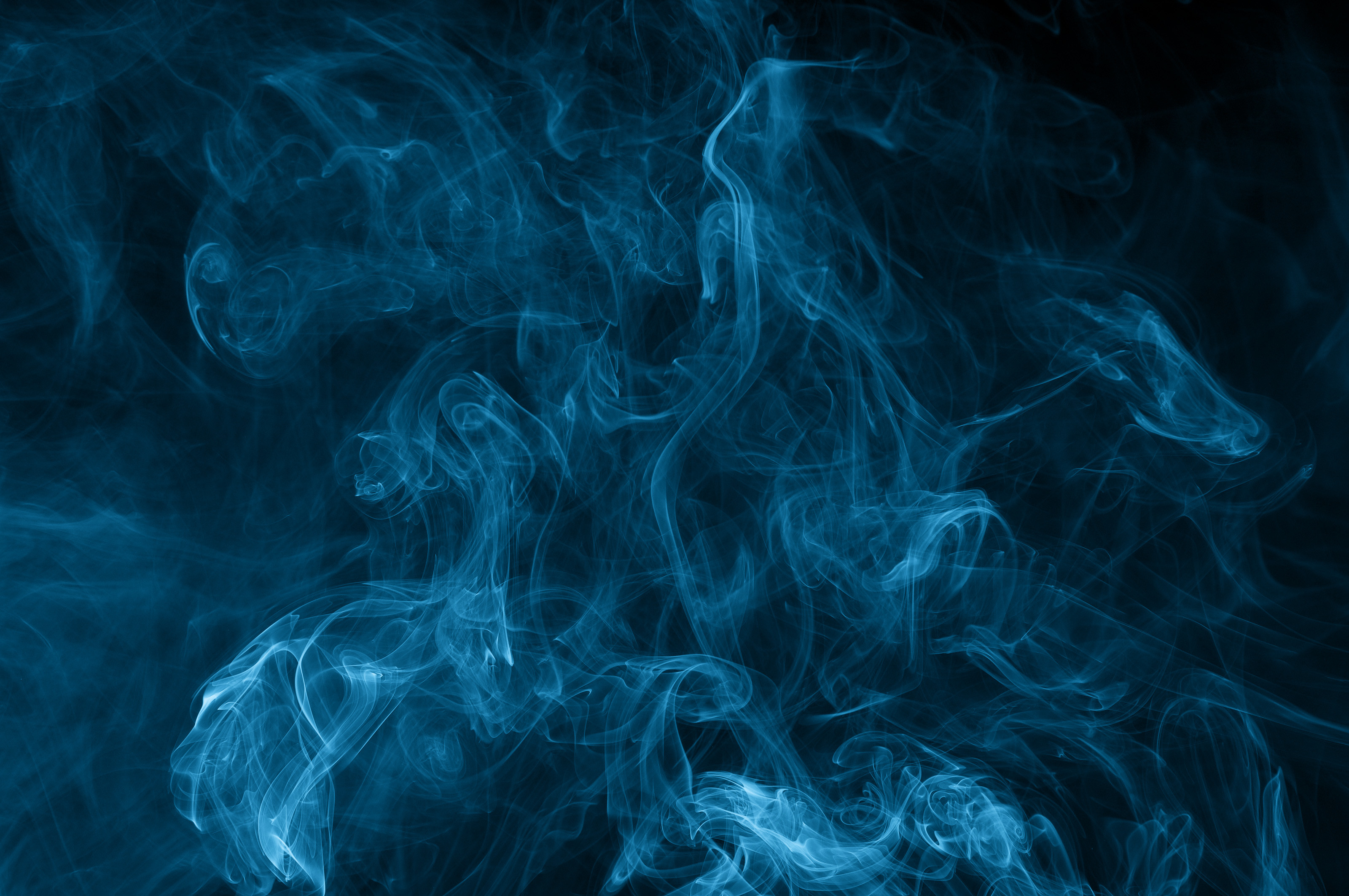 Blue Smoke Wallpaper