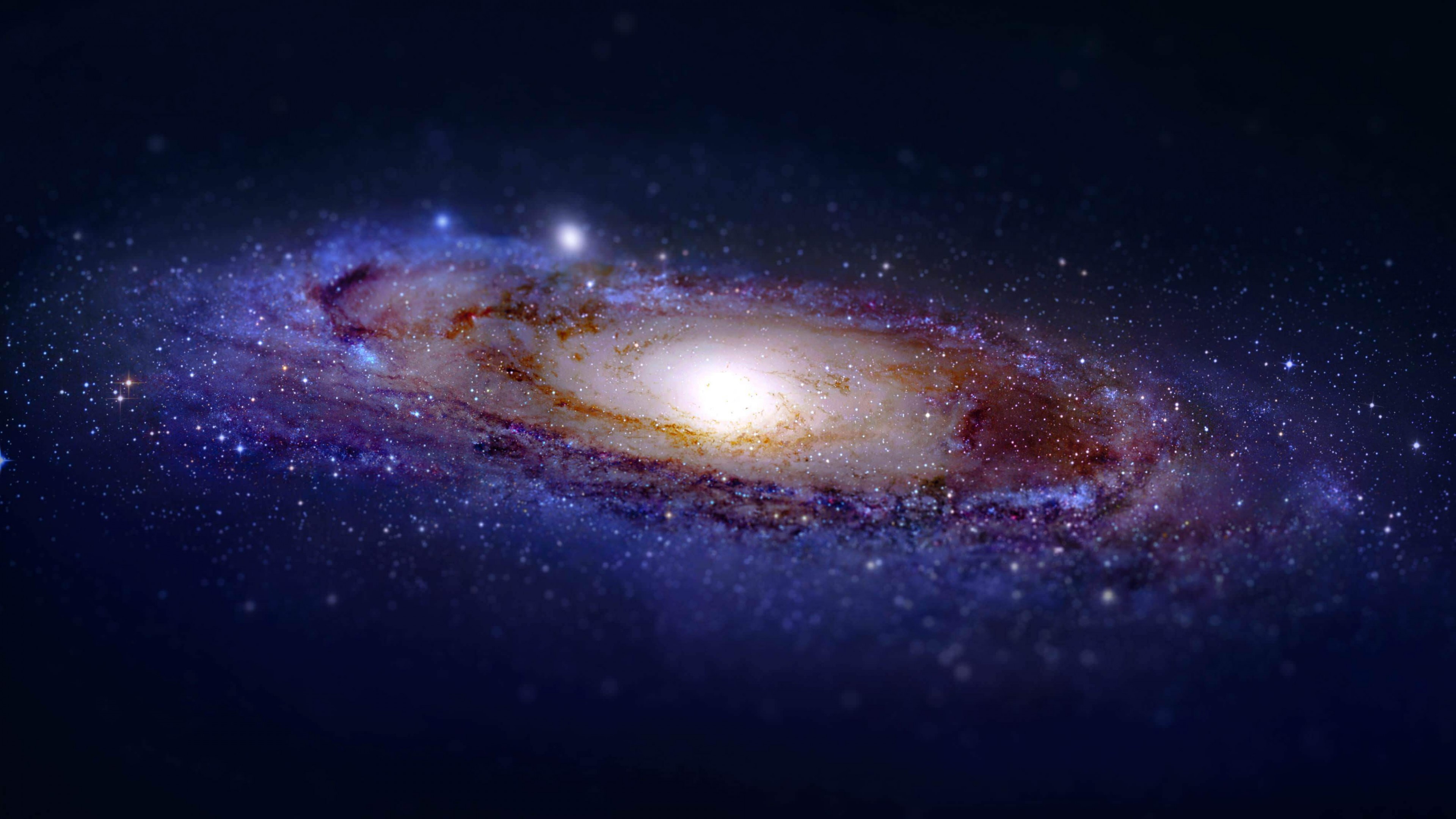 Andromeda Galaxy Tilt Shift HD Wallpaper For 4k X