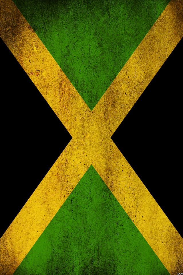 Flag Jamaica Phone Decor In