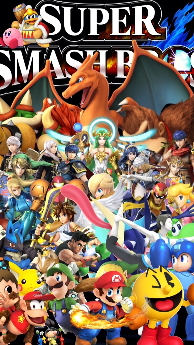 Smash Bros. Phone Wallpapers (All 64 of them!) Zip by ...