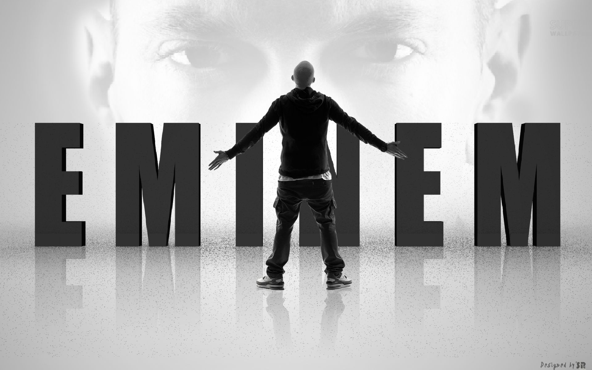 Eminem Rap God Background Festival Wallpaper