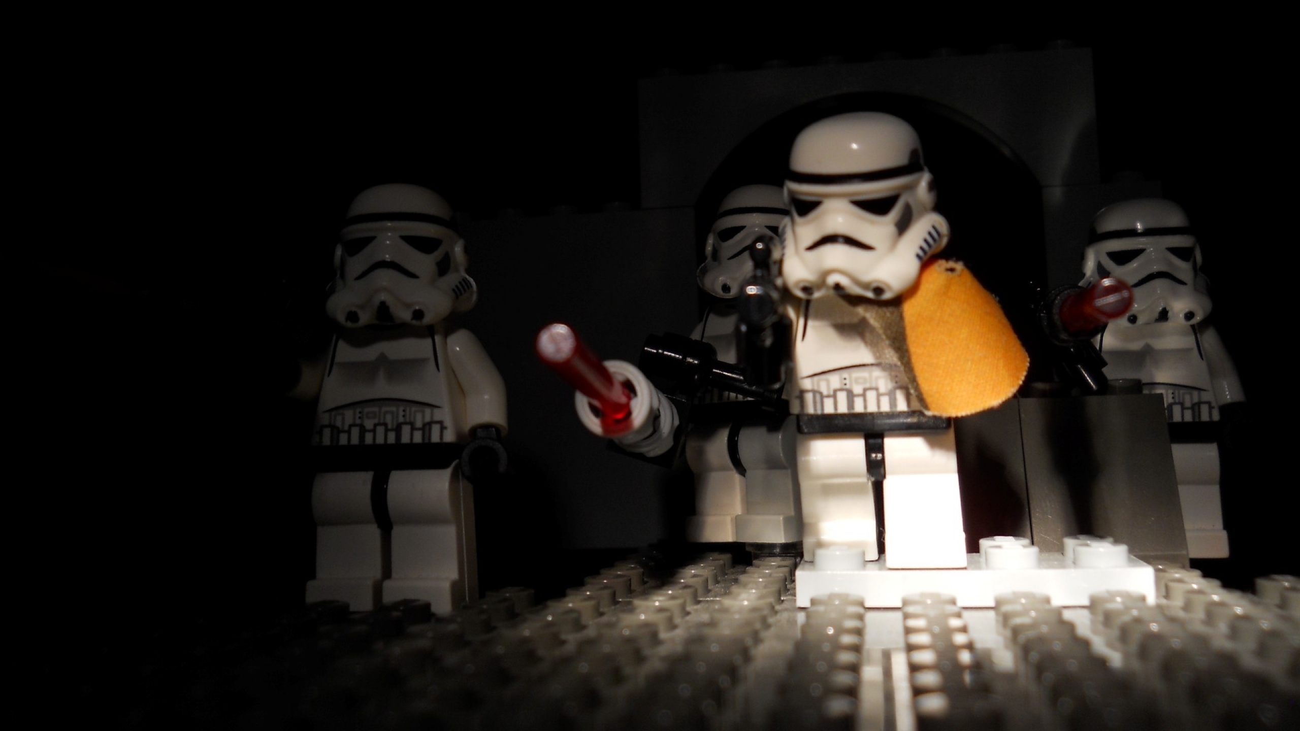 2560x1440 star wars lego stormtroopers kids children toys bricks clone