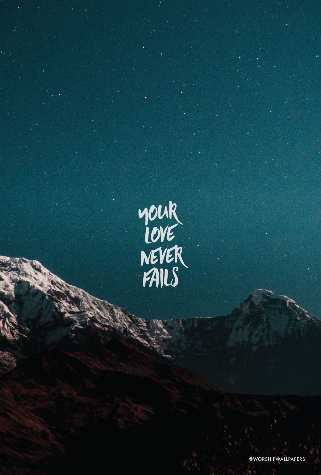 Lworship Wallpaper Designed From Your Love Never Fails By Jesus