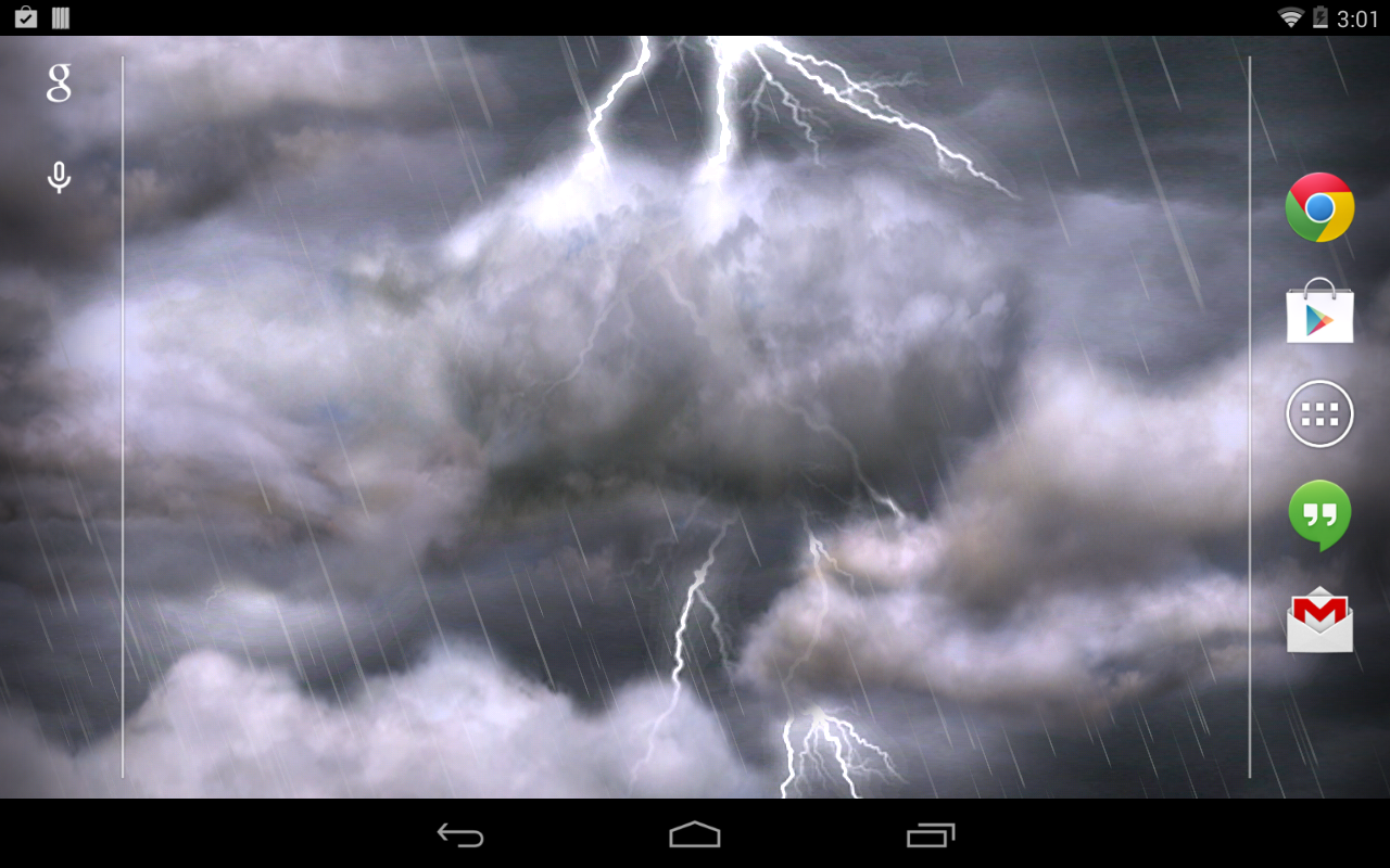 Thunderstorm Live Wallpaper Android Apps On Google Play