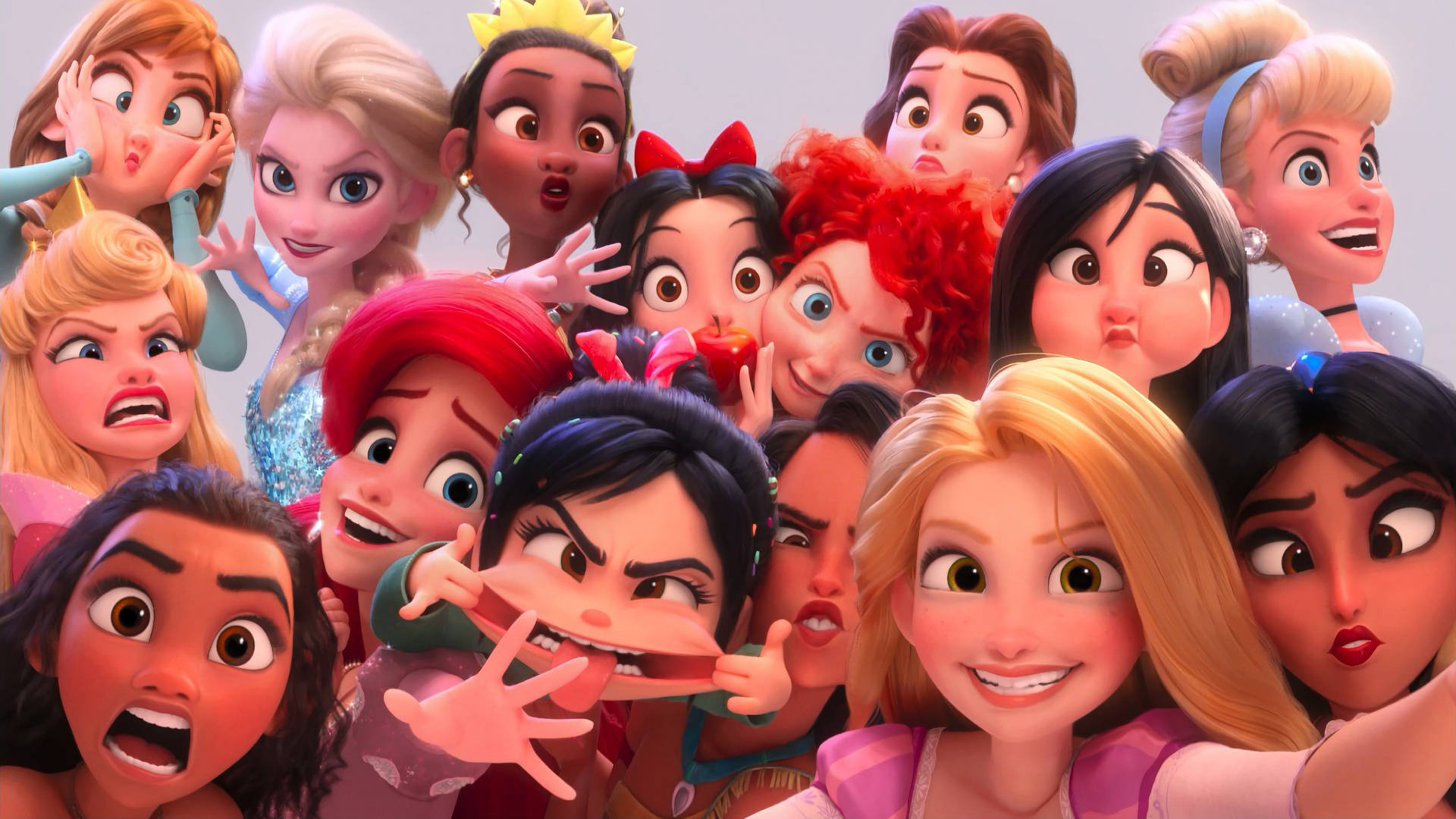 Wreck It Ralph Vanellope Meets Princesses 4jfmdoqc3as3rcdq Wallpaper