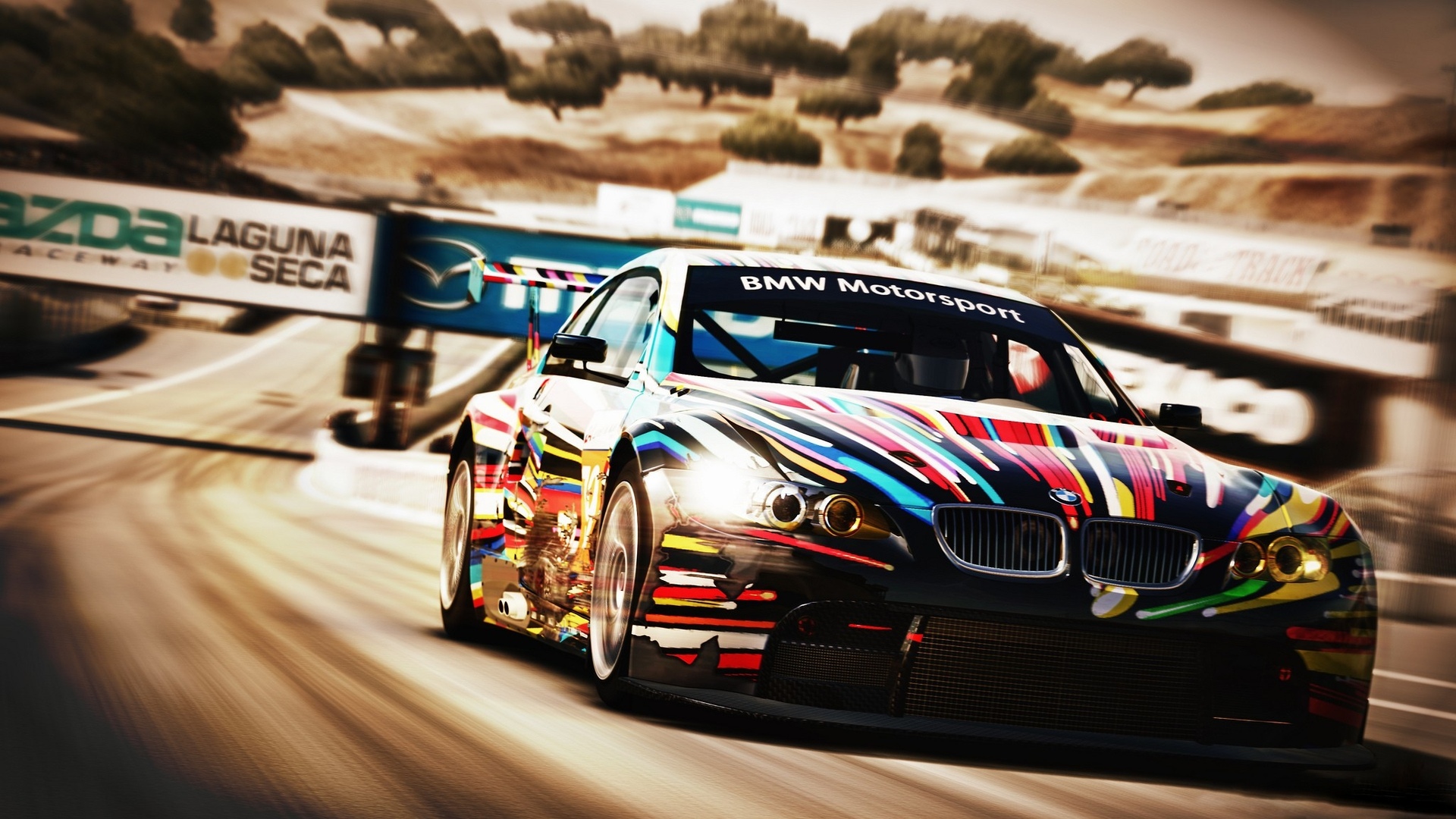 Forza Motorsports Vehicles Cars Bmw Racing Race Car Track Wallpaper