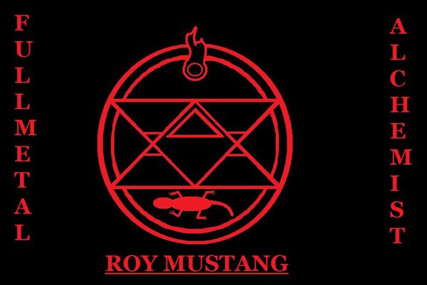 Roy Mustang Logo Wallpaper By Parkesiethehedgehog
