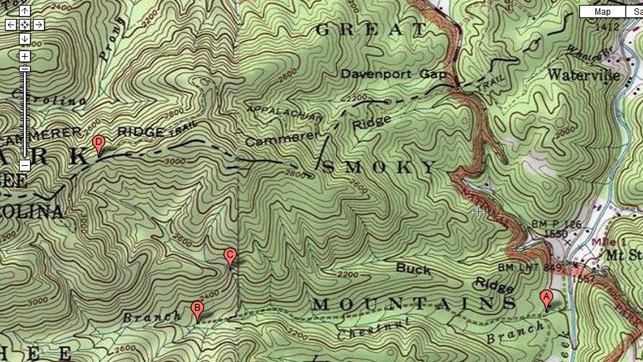 Background Appalachian Mountains Map Great Smoky Html