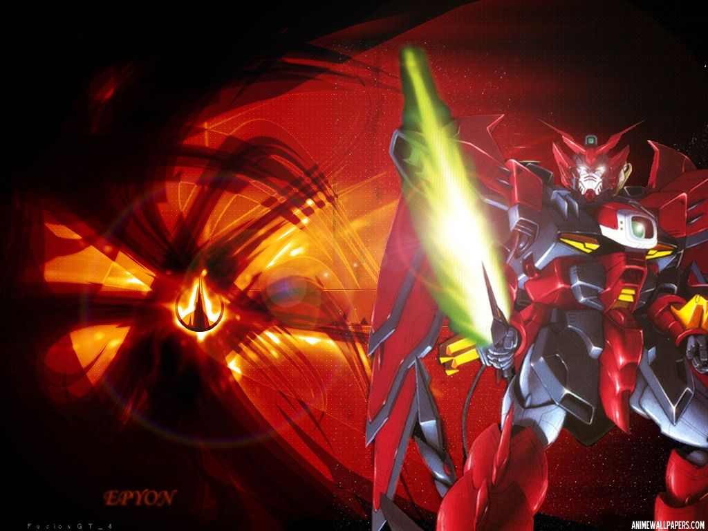 Gundam Epyon Fight Wing Wings Wallpaper