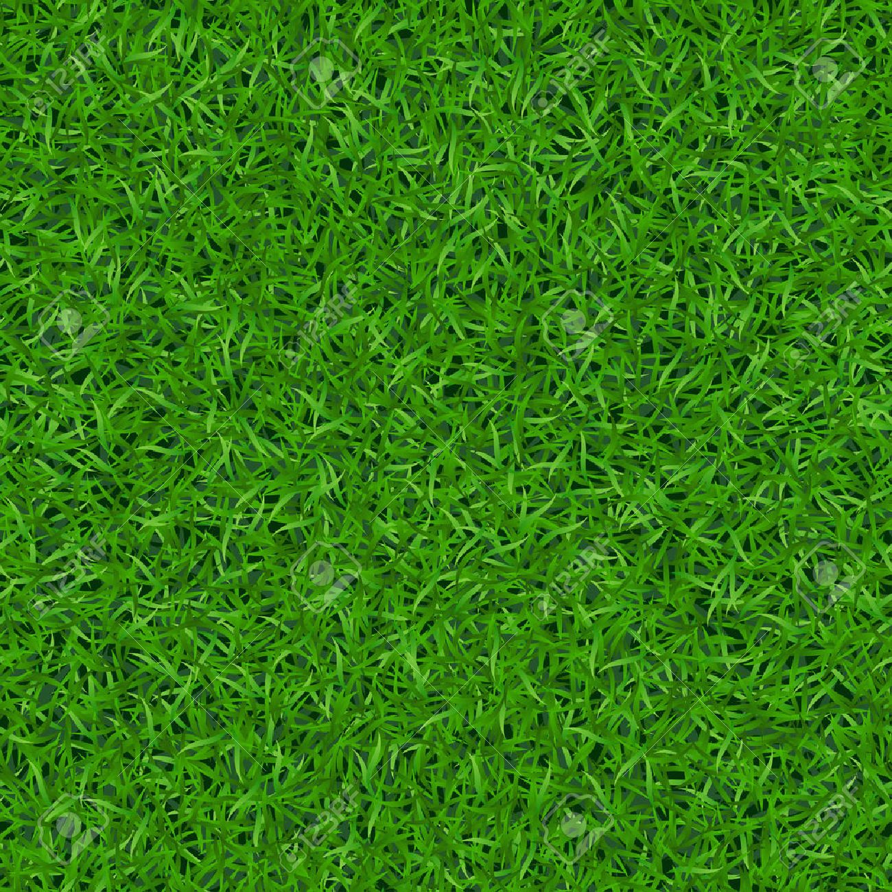 Green Grass Seamless Pattern Background Lawn Nature Abstract