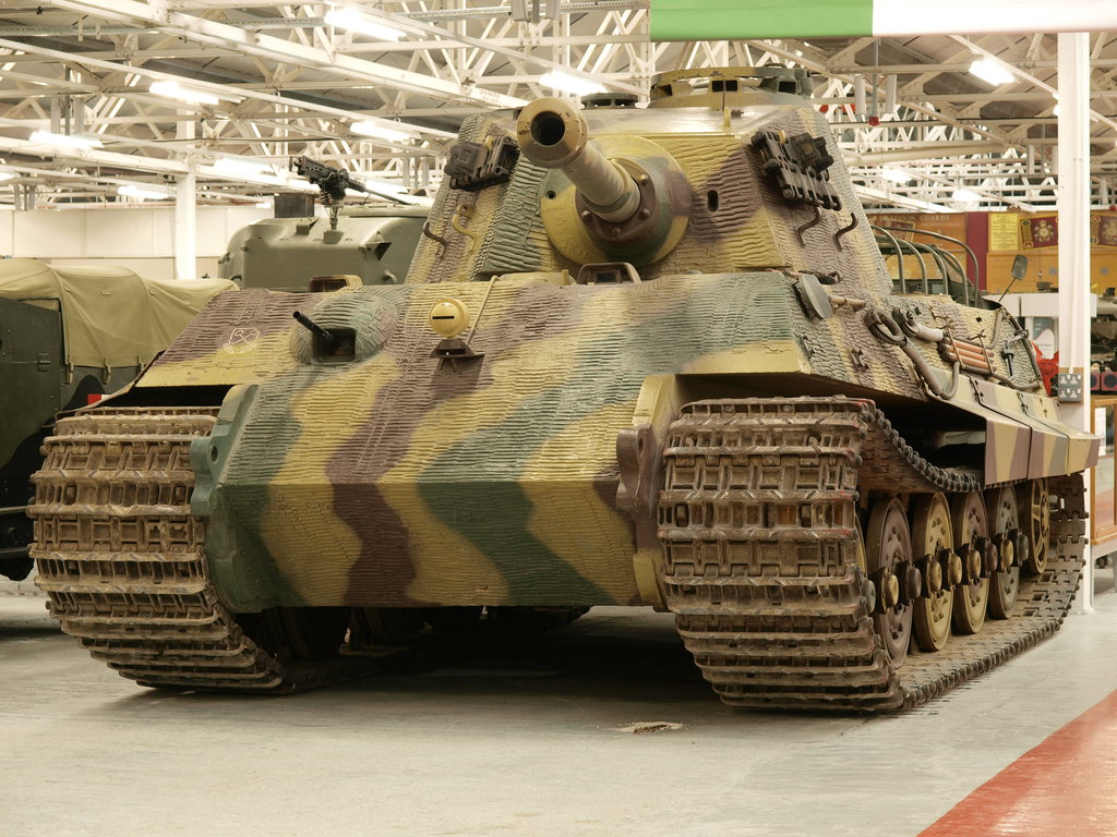 The German Monster Tiger King Tank By Shitalloverhumanity