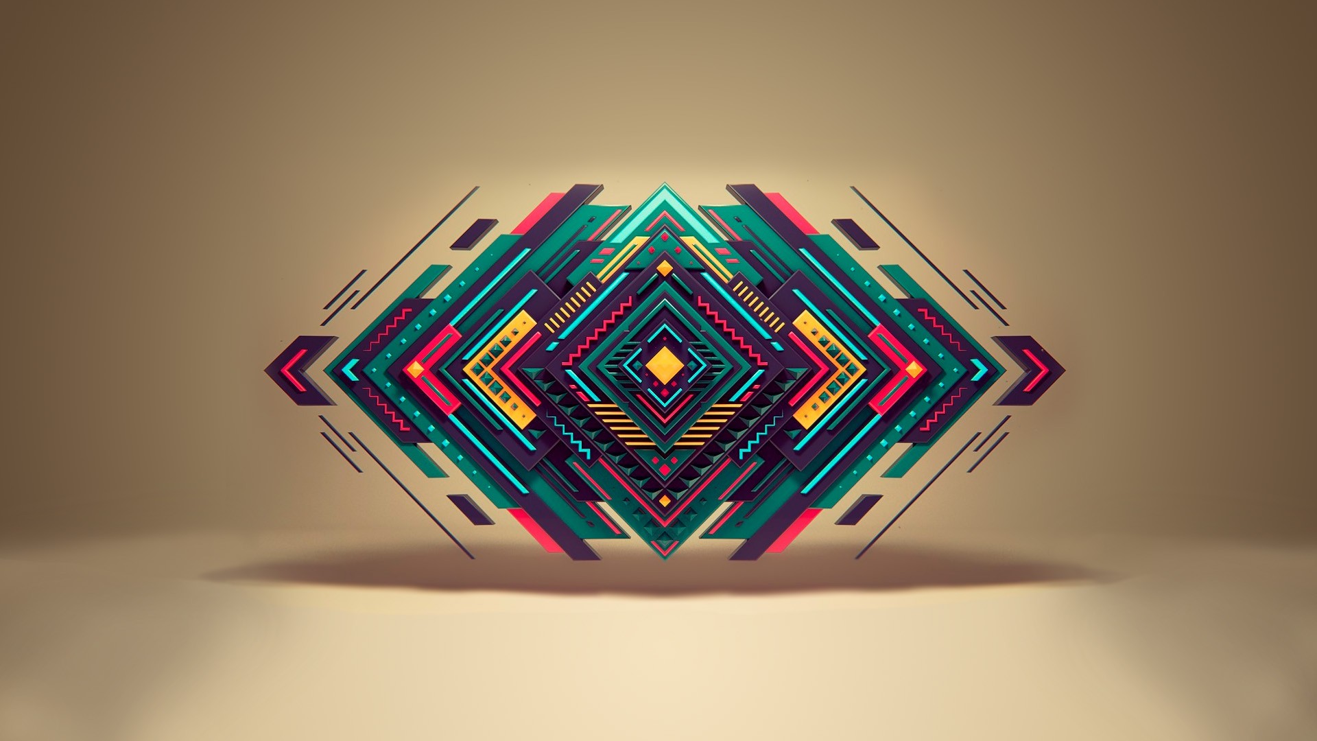 3d Abstract Pattern Wallpaper HD
