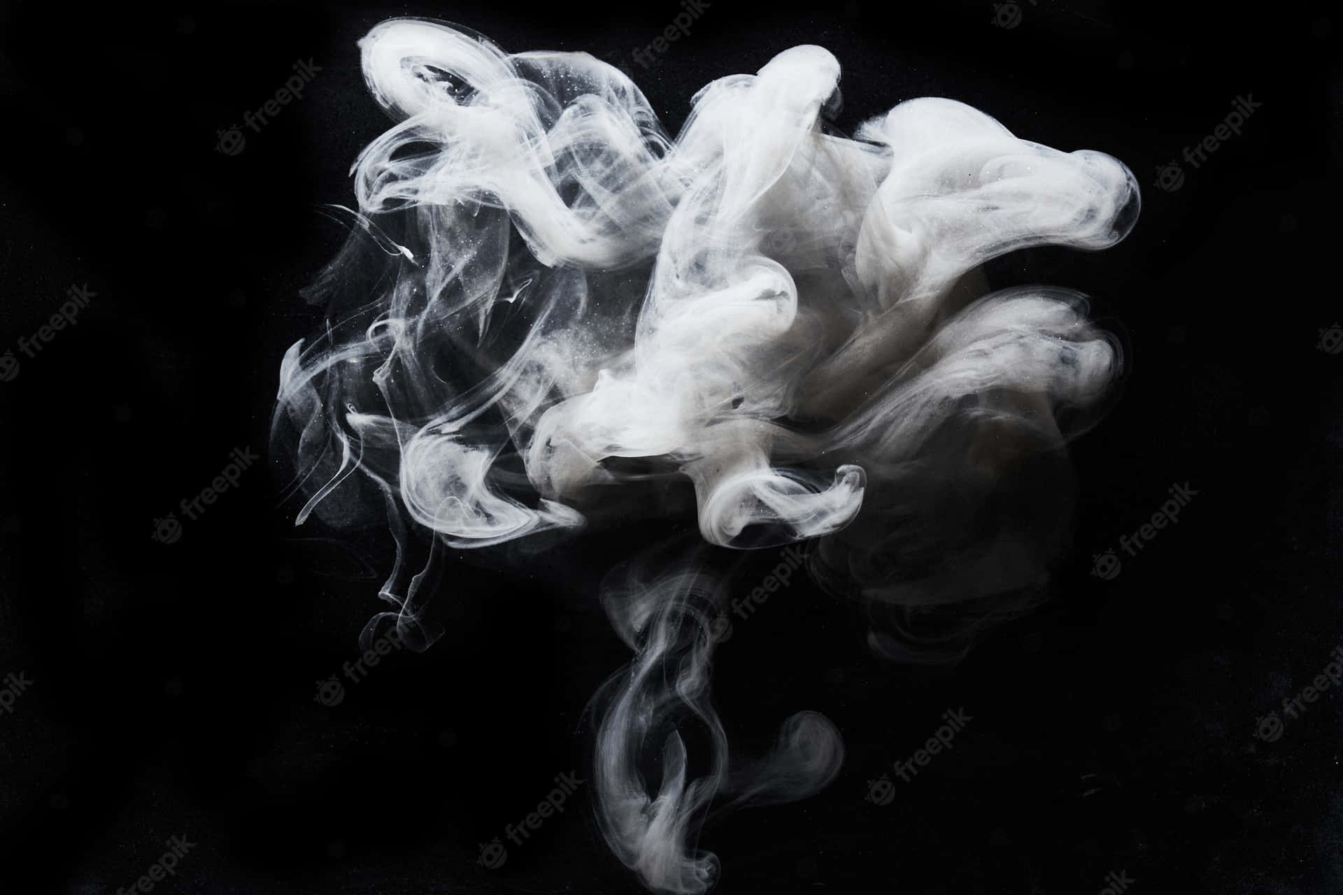 Black And White Smoke Wallpaper