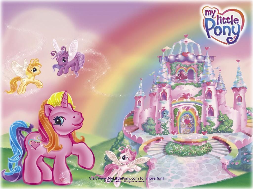What Little Girl Didn T Love Them My Pony Wallpaper