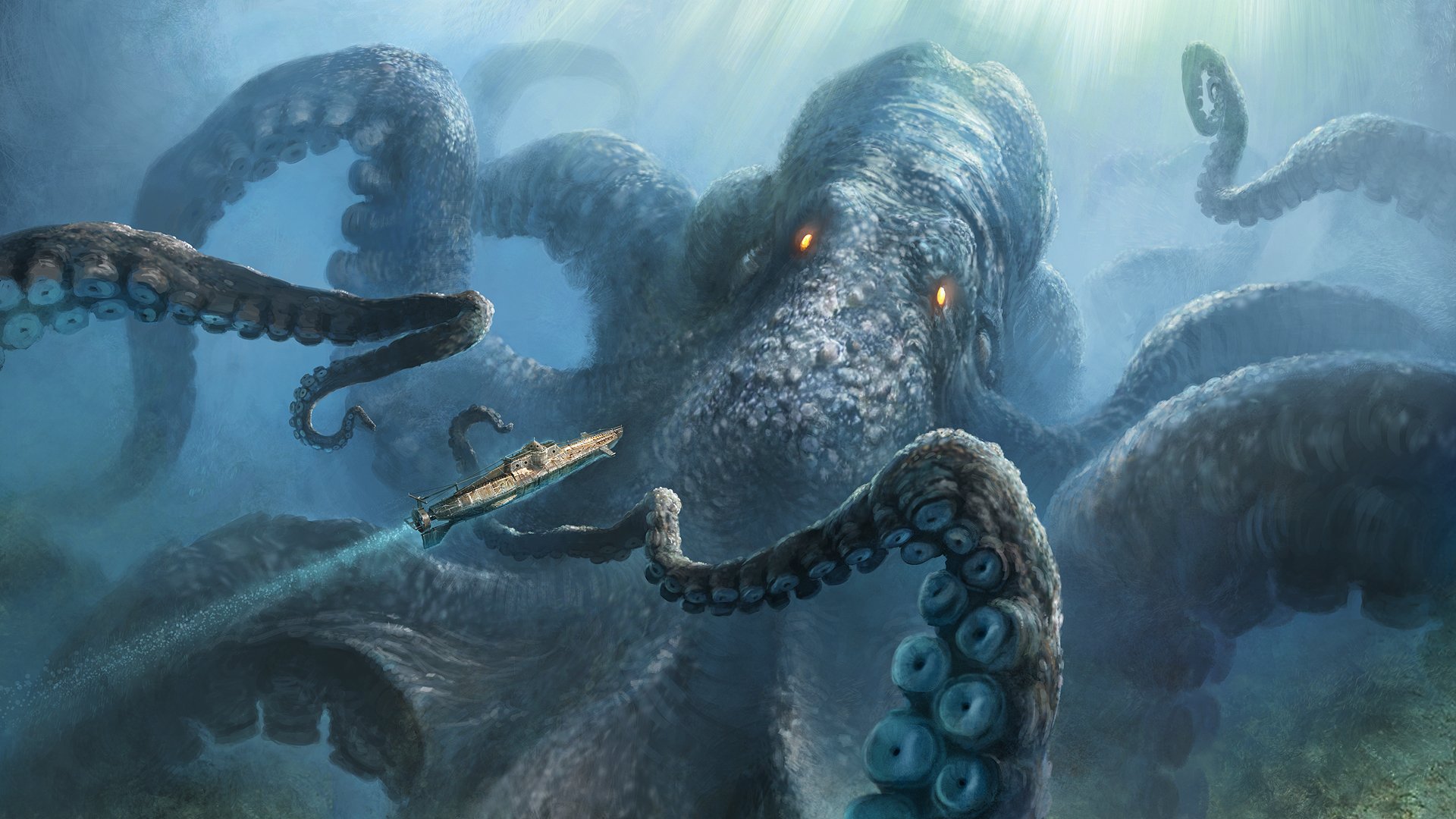 Sea Monster Full HD Wallpaper And Background