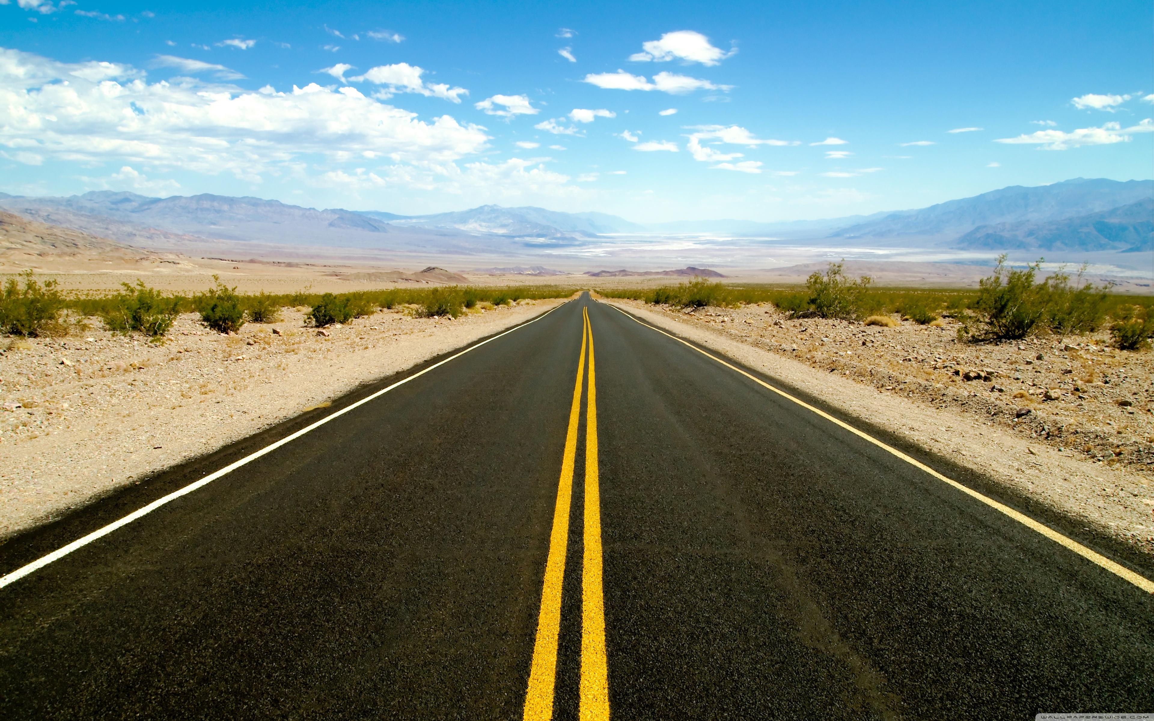 Road To Death Valley Ultra HD Desktop Background Wallpaper For 4k