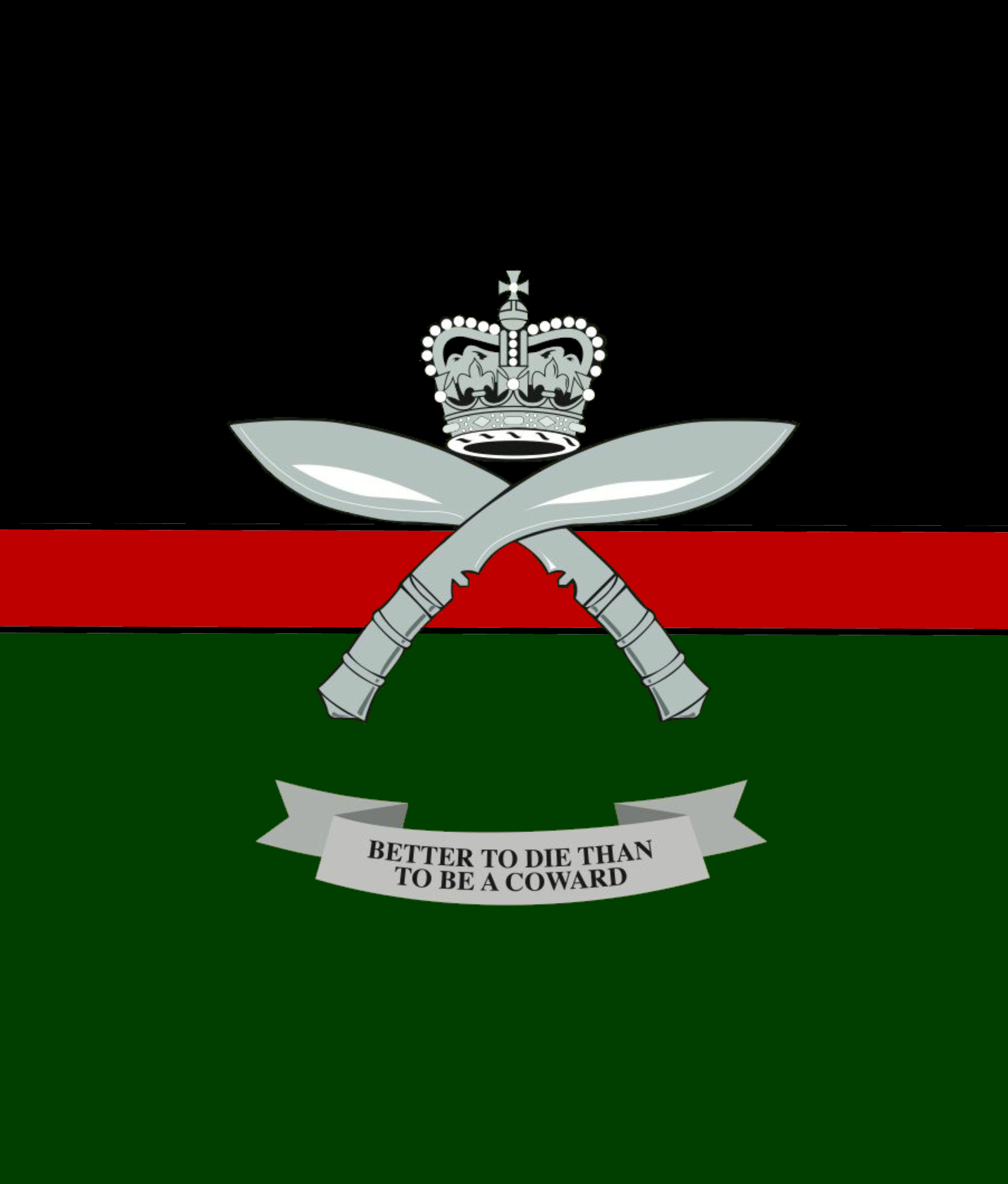 Royal Gurkha Rifles Army Badge Military Insignia British