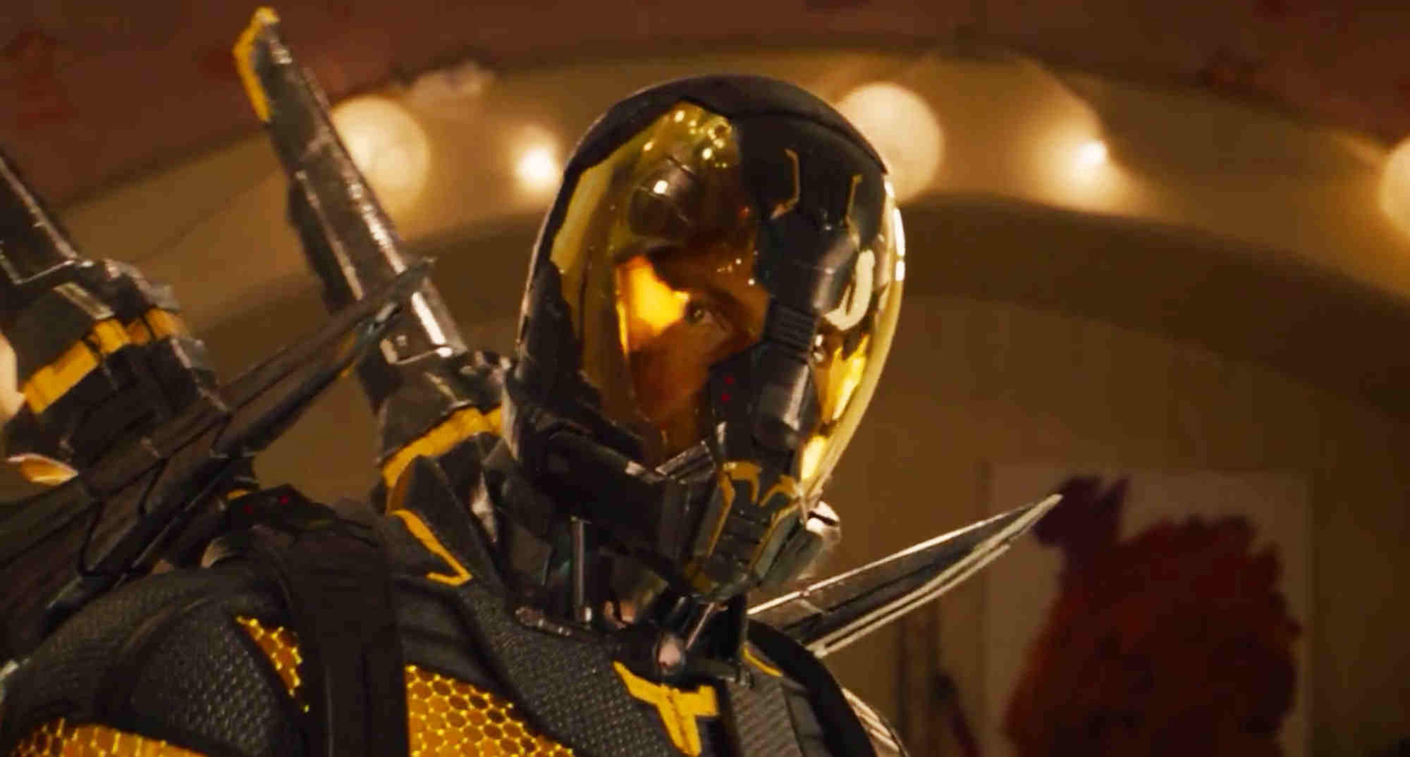  as Yellowjacket in the new Marvels Ant Man trailer   LIONHEARTV