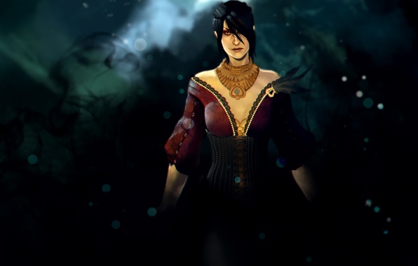 Wallpaper morrigan mage dragon age inquisition wallpapers games