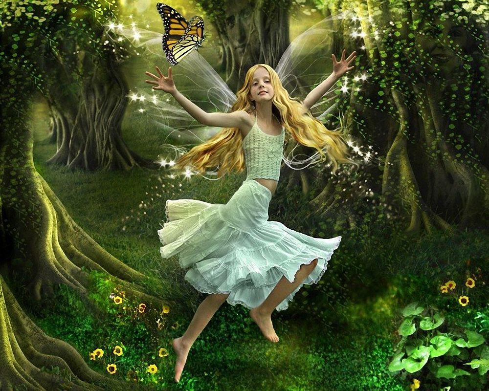 🔥 Download Forest Fairy Wallpaper Hd By Mjones22 Fairy Art Wallpaper
