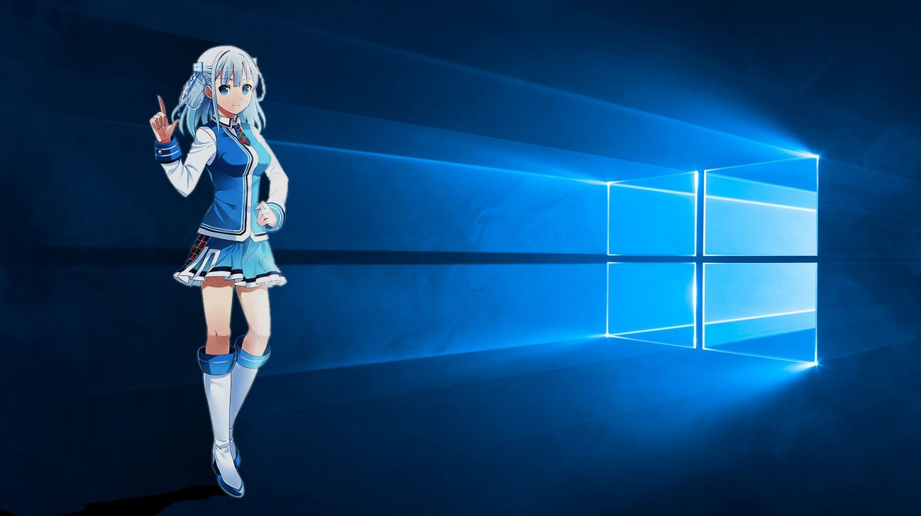 42 Windows 10 Anime Mascot Wallpaper On Wallpapersafari