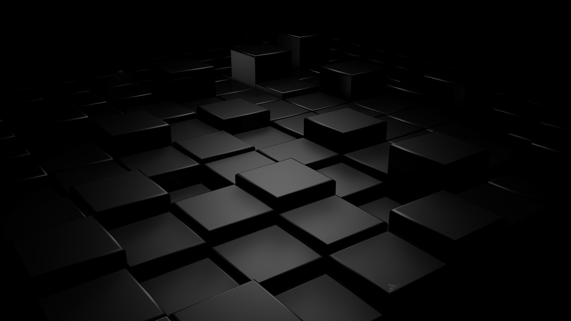 Dark Desktop HD Wallpaper