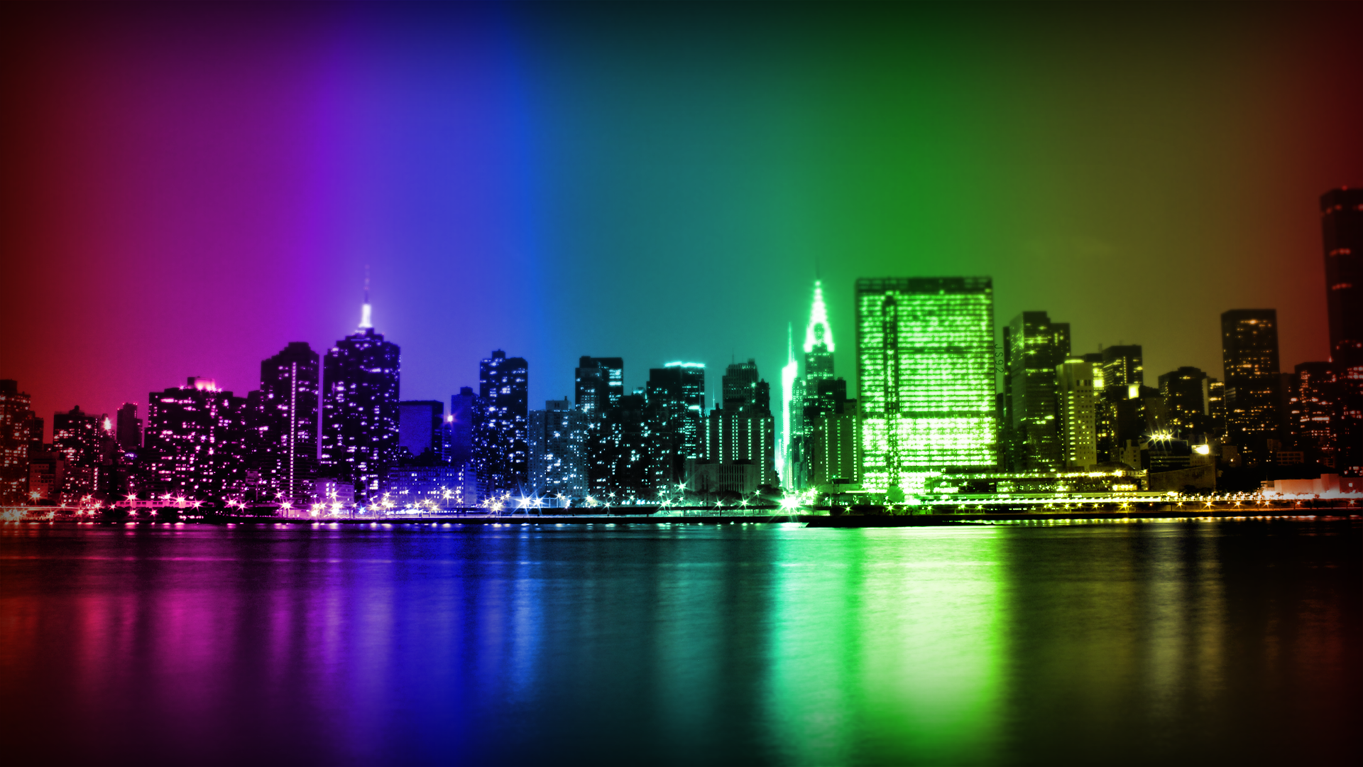 Manhattan Skyline Wallpaper Pack By Js92