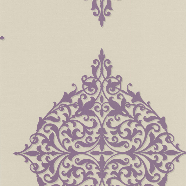 Decadence Classical Motif Wallpaper Contemporary By