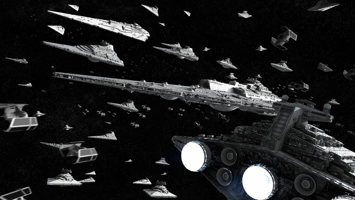 Imperial Fleet Star Wars Wallpaper