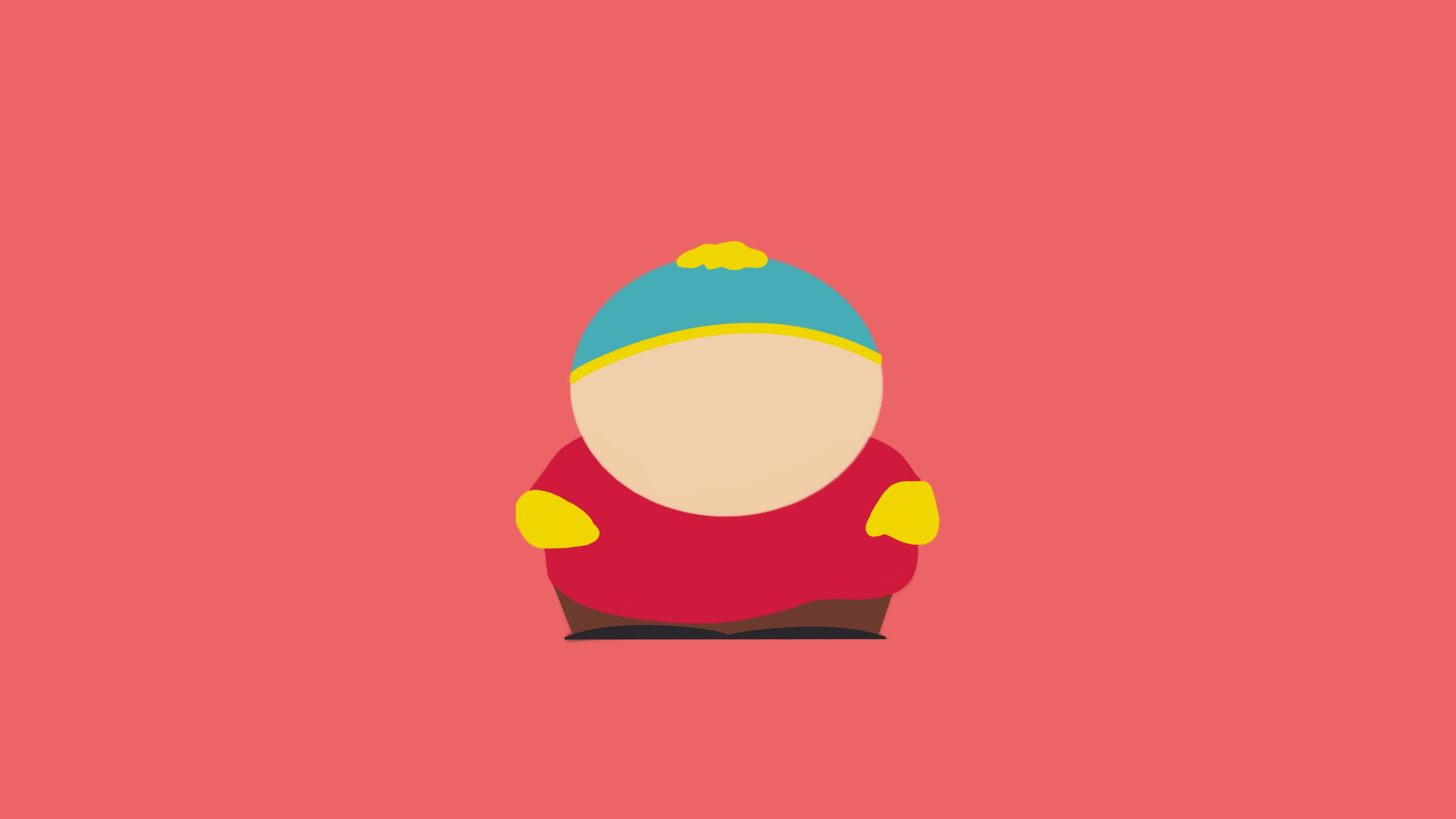 Eric Cartman South Park Minimal Wallpaper HD Minimalist 4k