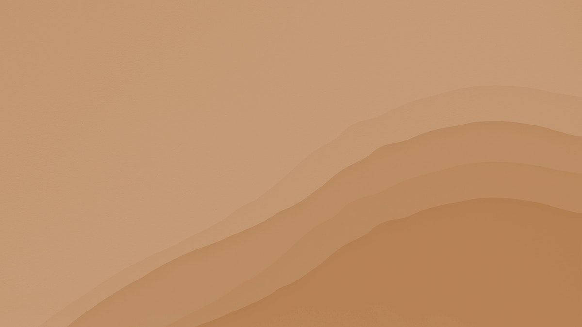 Brown Aesthetic Laptop Wallpaper