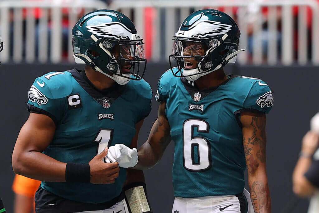 NFC Exec Questions If Eagles Get Full Return on AJ Brown Because of Jalen  Hurts  News Scores Highlights Stats and Rumors  Bleacher Report