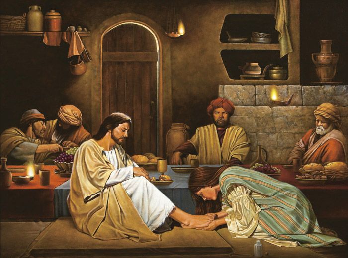 Luke 50one Of The Pharisees Asked Jesus To Have