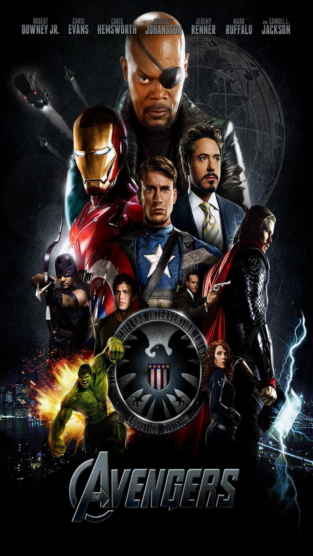 The Avengers iPhone HD Wallpapers HD iPhone Wallpaper iPhone5 640x1136