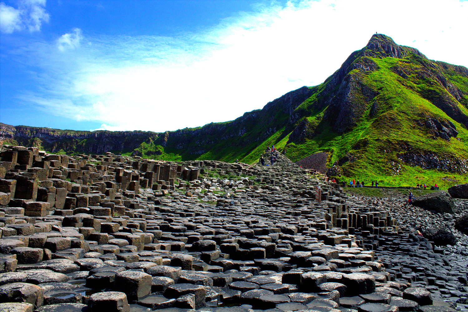 Mingling With Giants At The Giant S Causeway In Northern Ireland
