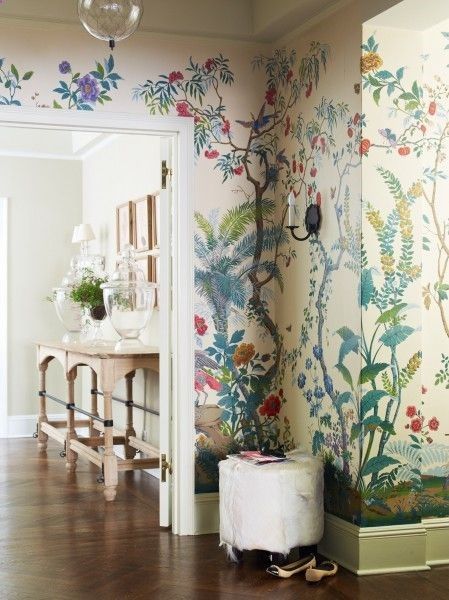 Chinoiserie Chic wallpaper Decorate your house Pinterest