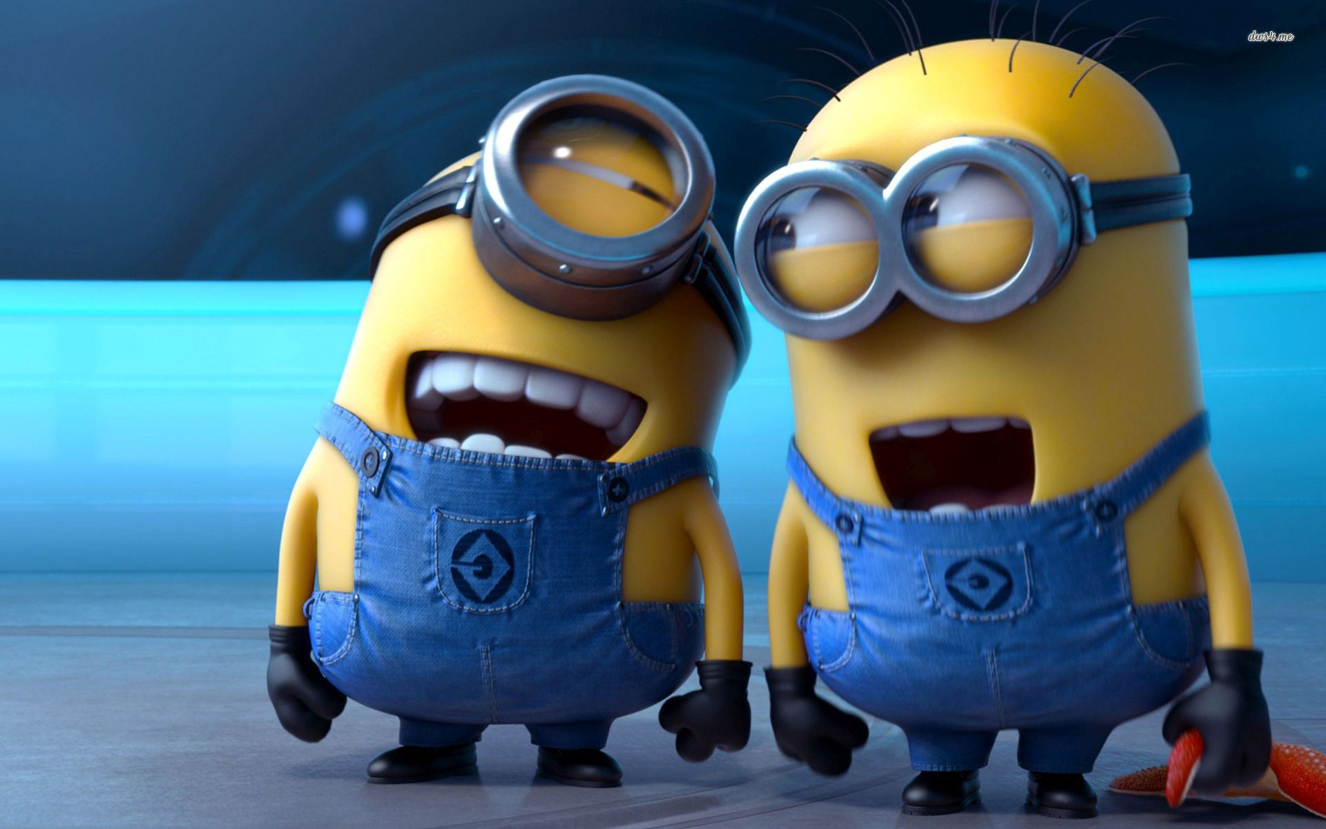 Despicable Me Laughing Minions Wallpaper