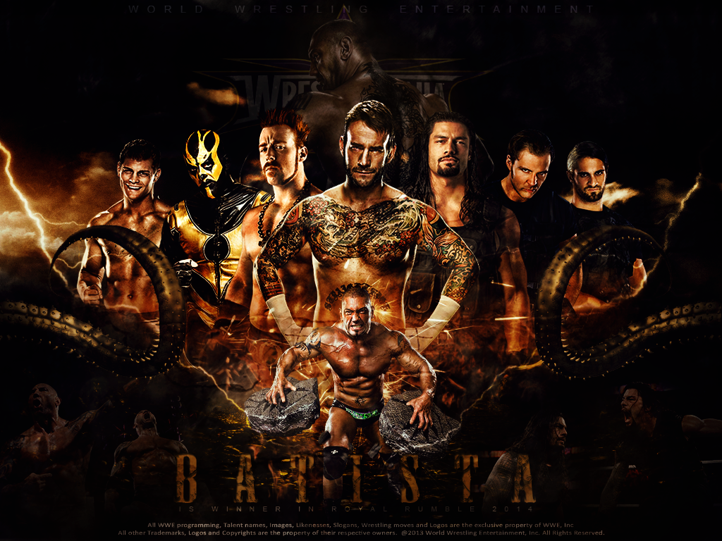 WWE Royal Rumble 2014 Wallpaper by thetrans4med on