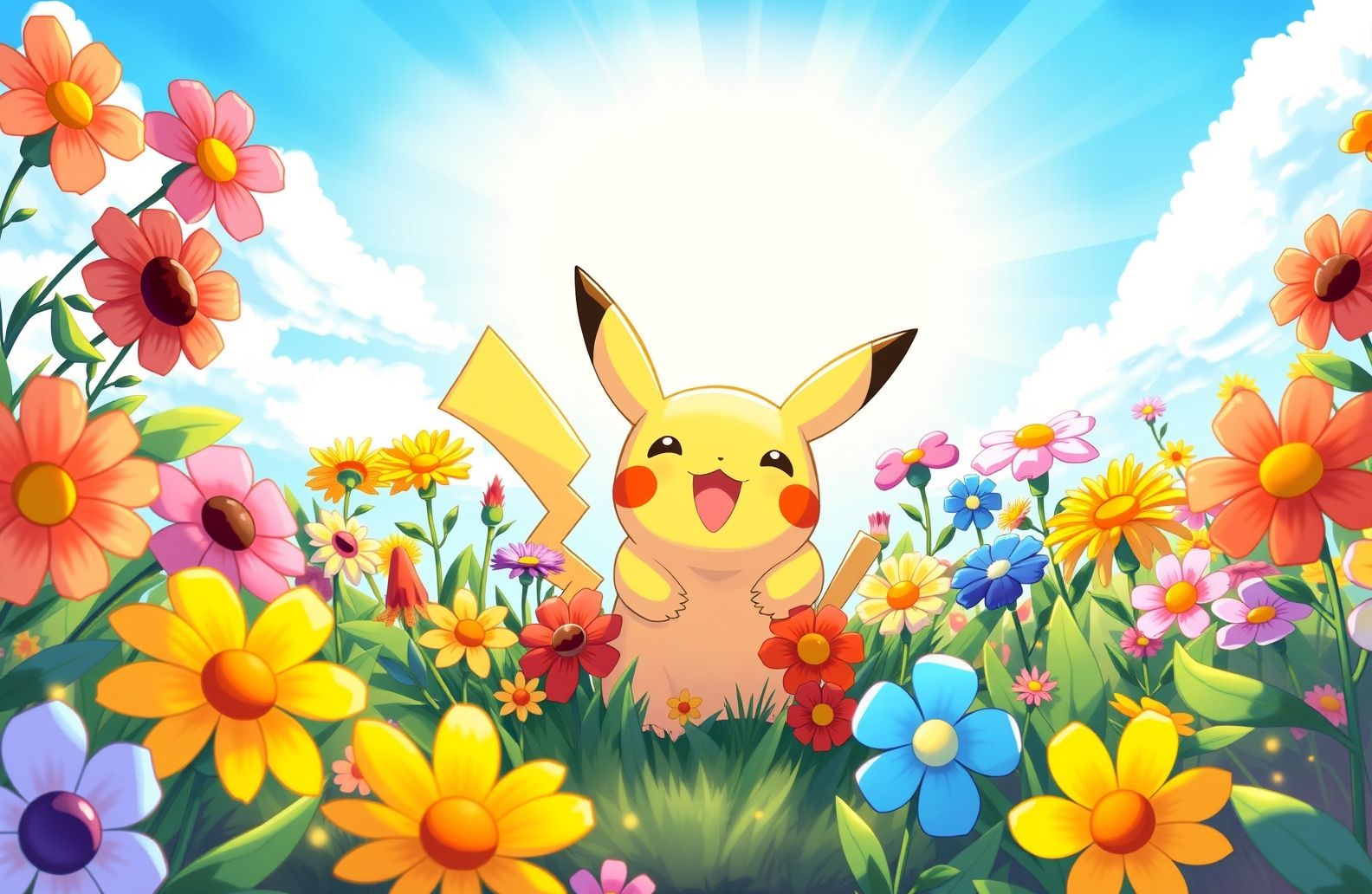 Cute Pikachu Wallpaper