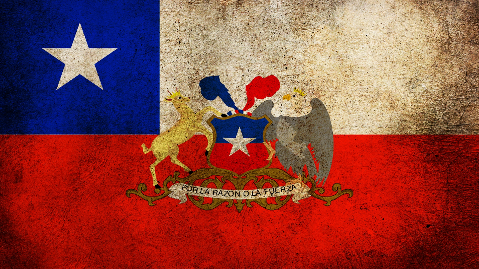 HD Chile Flag Wallpaper