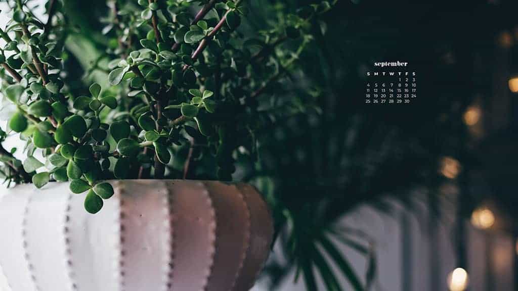 September Calendar Wallpaper  sonrisastudiocom