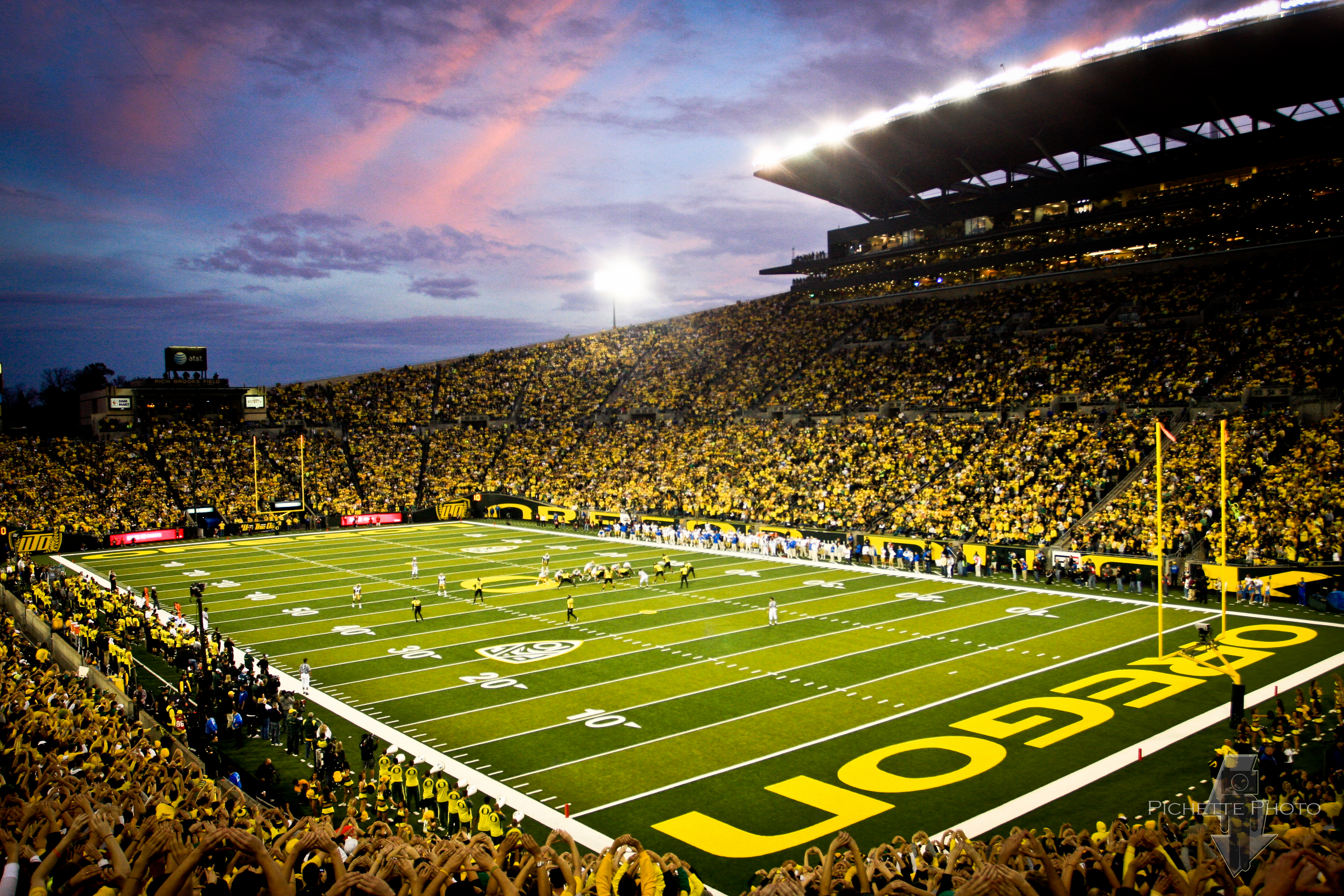 Oregon Stadium By Pichette Photo X