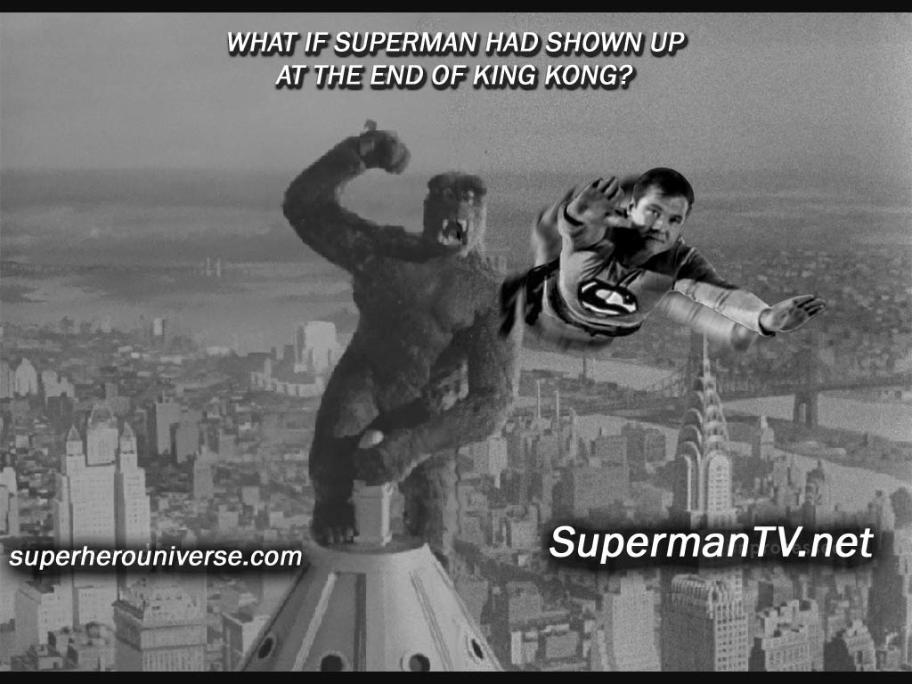 King Kong Vs Superman George Reeves