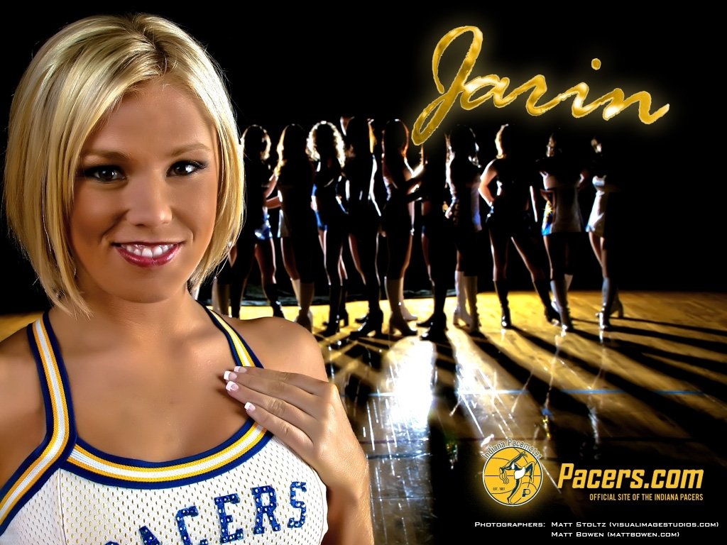 Pacers Cheerleaders Wallaper Indiana Picture